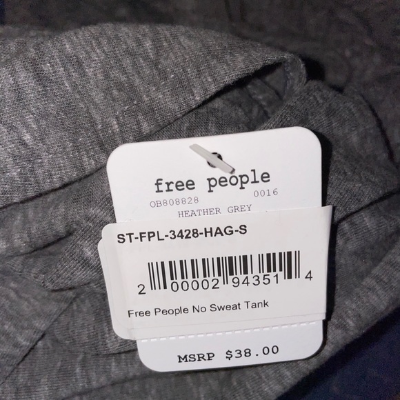 NWT Free People No Sweat Tank - Picture 9 of 9
